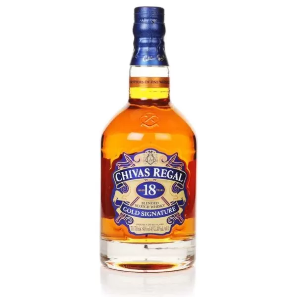 Chivas Regal 18 Year Old Gold Signature Blended Scotch Whisky