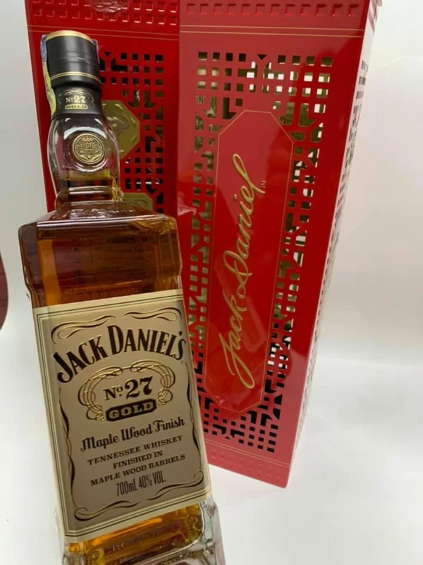 Jack Daniel No27 GOLD Whisky Limited Edition OX CNY Box 2022 - Image 8