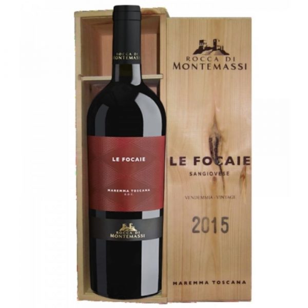 Rocca Di Montemassi Le Focaie 2015 Red Wine