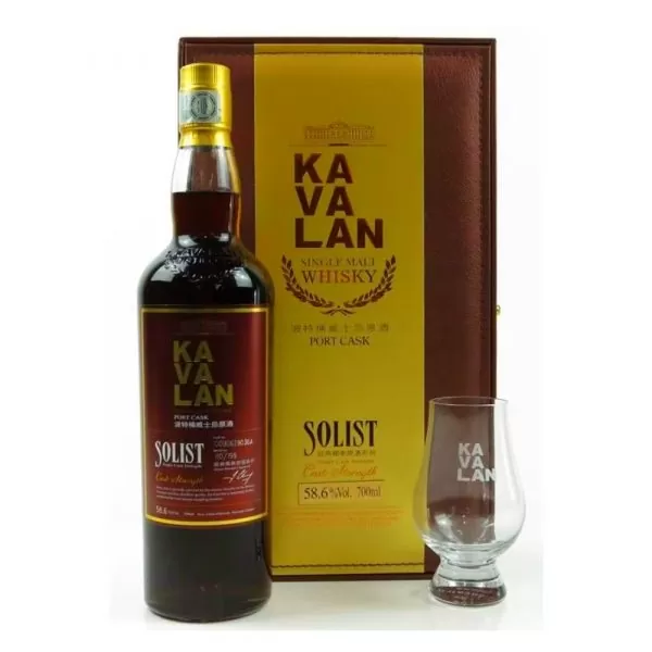 Kavalan Solist Port Cask Single Malt Whisky Gift Pack