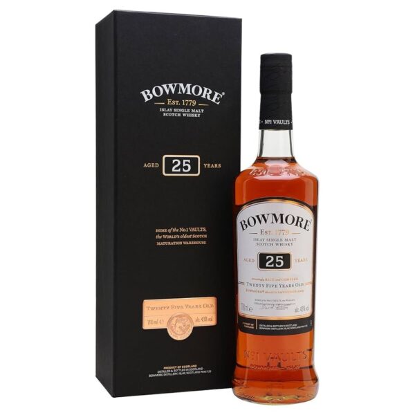 Bowmore 25 Years Islay Single Malt Scotch