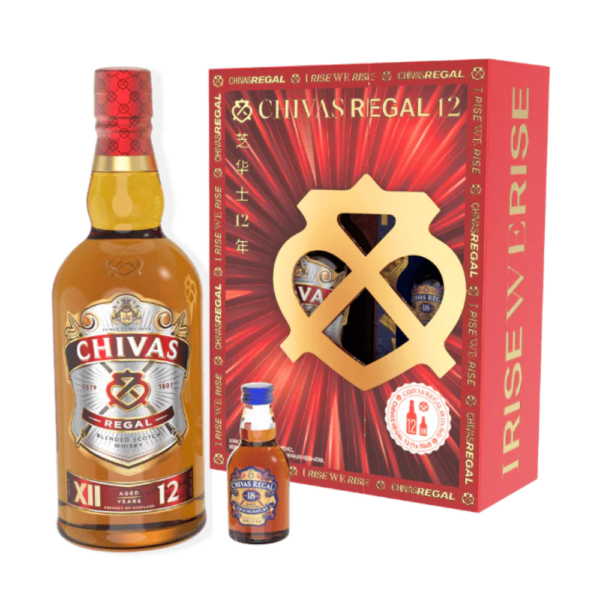 Chivas Regal 12 Year Old CNY 2025 Gift Set