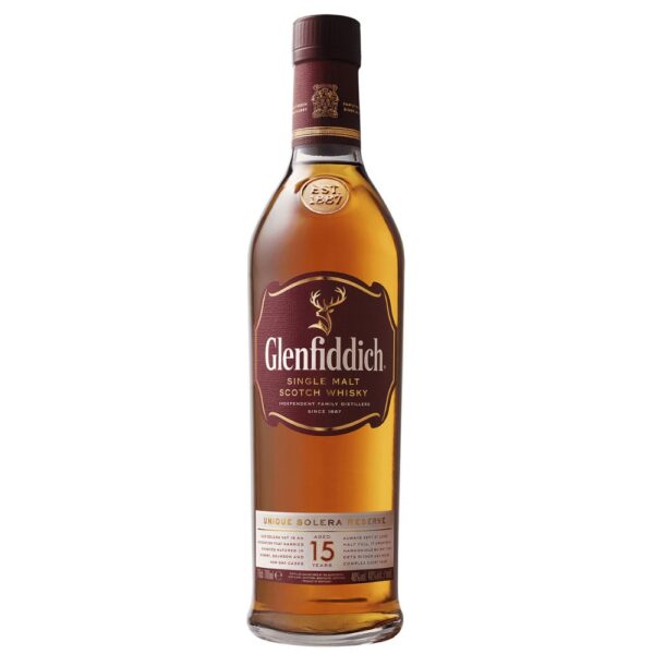 Glenfiddich 15 Year Old Single Malt Scotch Whisky