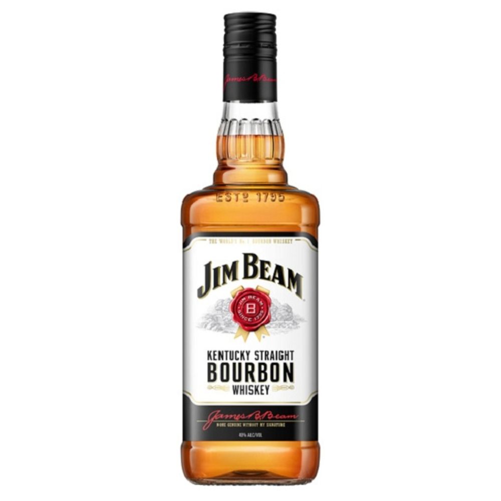 Jim Beam White Label Kentucky Straight Bourbon Whisky
