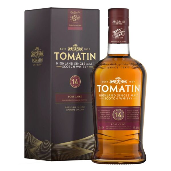 Tomatin 14-Year-Old Port Cask Single Malt Whisky