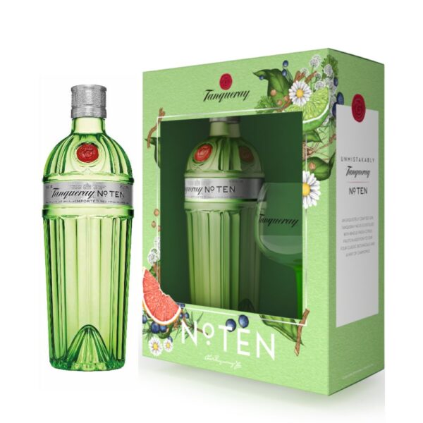 Tanqueray Nº TEN Gin Gift Pack with Copa Glass