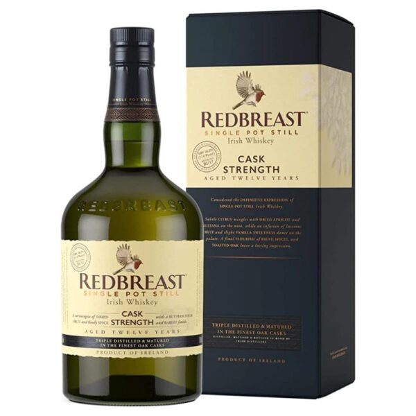 Redbreast 12 year old Cask Strength Single Pot Still Irish Whiskey